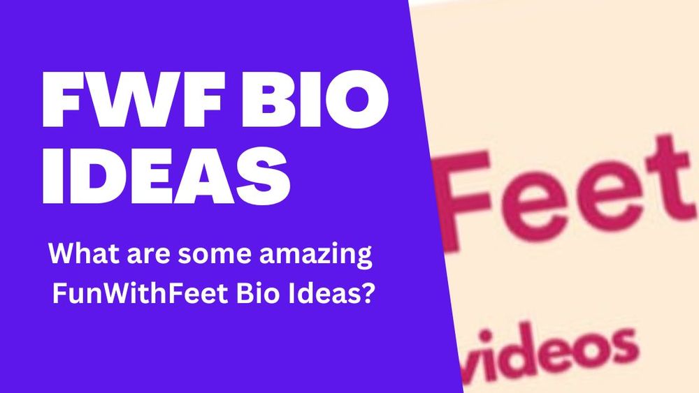 FunWithFeet Bio Ideas 15 About Me Ideas For Your Profile   FunWithFeet Bio Ideas 15 About Me Ideas For Your FWT 